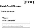 Icon of MCD-100 Slide Converter Manual